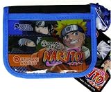 『NARUTO-ナルト-/黒』ラウンドウォレット(2つ折財布)/アニメグッズ