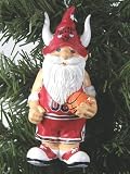 Chicago Bulls Thematic Gnome Christmas Ornament