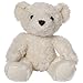 Bears For Humanity Baby Certified Organic White Teddy Bear Plush Stuffed Animal. 7 Inches. One Is Donated To A Child In Need For Each One Purchased