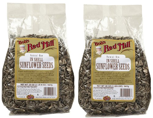 Bob's Red Mill Sunflower Seeds Raw Inshell - 20 oz - 2 pk