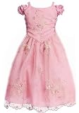 Easter Dress - Dusty Rose w/ Embroidery (Girls Size 4)