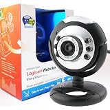 USB Webcam, Webcam with built-in MIC, New USB Web Camera, 5G Lens, Built-in microphone & LED lights, Plug and Play USB Web Camera which does not need any driver - Ideal Chat webcam - (3 MEGA PIXELS) - Share your golden moments with loved ones any where in the world. (SAME OR NEXT DAY DISPATCH)by LowPriceBestQuality