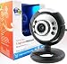 USB Webcam, Webcam with built-in MIC, New USB Web Camera, 5G Lens, Built-in microphone & LED lights, Plug and Play USB Web Camera which does not need any driver - Ideal Chat webcam - (2 MEGA PIXELS) - Share your golden moments with loved ones any where in the world. (SAME OR NEXT DAY DISPATCH)
