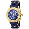 Invicta Men`s Sea Spider Collection Chronograph 18k Gold Plated Watch #6712