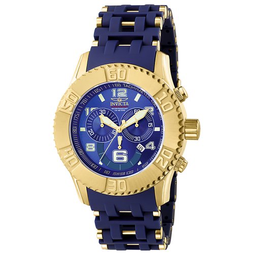 Invicta Men's 6712 Sea Spider Collection Chronograph 18k Gold Plated Watch