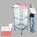Bird Cage Large Black Parrot Cockatiel Parakeet Finch Crate 4 Feeder Perch