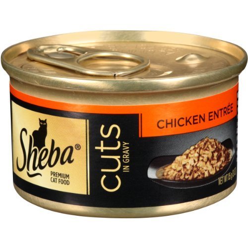 Sheba Premium Entree Cat Food, Cut's Chicken 3 Ounce (Pack of 24) by Mars Petcare [Pet Supplies]