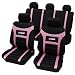 Produkt-Bild: DYNAMIC Sitzbez&uuml;ge / Schonbez&uuml;ge / Sitzbezug / Schonbezug SCHWARZ PINK