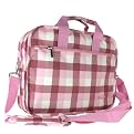 J World Laptop Check Messenger Bag - Ping