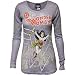 Search : Wonder Woman Vintage Comic Cover Burnout Juniors Girly Long Sleeve T-Shirt by Junk Food
