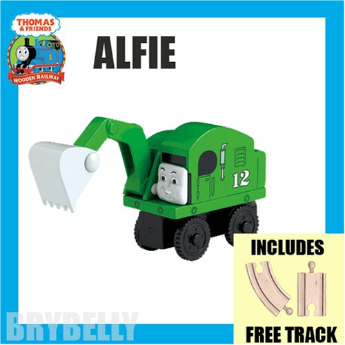 51YyqVc88XL Alfie with Free Track from Thomas the Tank Engine and Friends Wooden Railway Train System