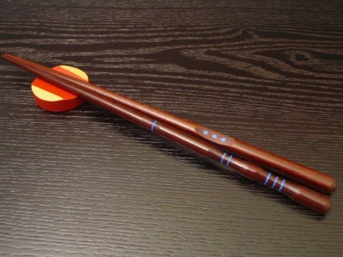 矯正箸 正しいお箸の持ち方 しつけ箸 漆塗り 箸使い お箸の練習【大人用】【男性箸】 (右手(利き手)/23cm)　矯正