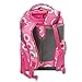 J World New York Sunrise Rolling Backpack, Pink Target, One Size
