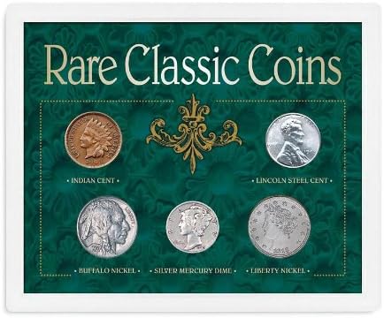 Rare and Classic U.S. Coin Collector Set with Certificate of Authenticity