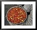 Hot Red Pepper at the Local Market, Madagascar Framed Art Poster Print by Michele Mol...