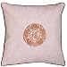 EXP Decorative Handmade Beige Cushion Cover / Pillow Sham - Chinese Fortune & Lotus Flower Symbol
