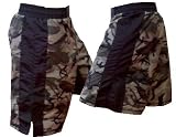 Mixed Martial Arts Green Camouflage Tribal Fight Shorts Size 30