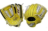 <少年軟式グラブ>SSK 2008NEWモデル エエヤン オールラウンド用 イエロー×ブラック サイズJ4L EEJ363-3090-L