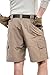 CQ-TSP201-CYT_34W CQR Men's Lightweight Utiliy Cargo Shorts TSP-201