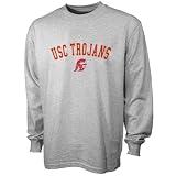 USC Trojans Ash Arch Logo Long Sleeve T-shirt