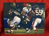 Tommie Harris Autographed Chicago Bears 8x10 Photo, Proof Photo of Tommie Signing for Us.