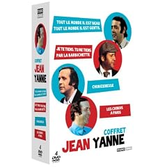 Coffret Jean Yanne - Tout le monde il est beau, tout le monde il est gentil + Les chinois � Paris + Chobizenesse + Je te tiens, tu me tiens par la barbichette