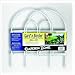 Origin Point Gard'n Border Round Folding Fence, White, 18-Inch x 8-Feet (51808)