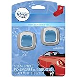 Febreze Car Vent Clips Linen & Sky Air Freshener (2 Count; 2 Ml Each), 0.13 Fluid Ounce