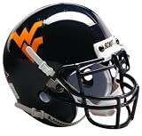 WEST VIRGINIA MOUNTAINEERS OFFICIAL FULL SIZE SCHUTT FOOTBALL HELMET