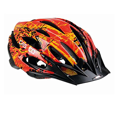 Bicycle Helmet Review Casco DAIMOR2 Mountain Red Mountain Bike Road