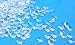 1-Carat Round Cut Faux Diamonds for Wedding Decorations - 600-ct