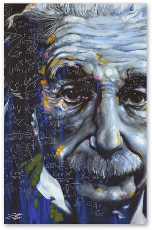 GodGoing Albert Einstein Custom Poster 11*17