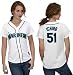 Ichiro Suzuki Women's Jersey: Women's 2010 Majestic Home White #51 Seattle Mariners Jersey