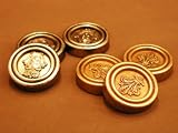 Metal Florentine Checkers - 1.75 Inch Diameter