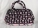 Vera Bradley Lola Bag / Purse Handbag Pink Elephant