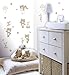 Fun4Walls WS40260 Bear and Boo Neutral Wall Stickers