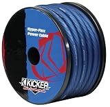 Kicker 05PWB050 1/0-Gauge 50-Feet Cobalt Blue Power Wire