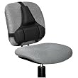 Fellowes&reg; Professional Series Back Support, Memory Foam Cushion, Black