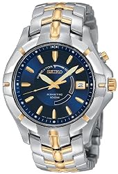 Seiko Men's SKA402 Kinetic Two-Tone Watch