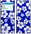 Aloha Blue Design Decal Skin Sticker for Apple iPod nano 2G (2nd Generation) 2GB/ 4GB/ 8GB Player