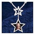 Marilyn Monroe Shining Star Portrait Necklace: Unique Marilyn Monroe Jewelry Gift