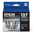 EPSON DuraBrite Ultra Extra High Capacity Ink Cartridge, Black Ink Dual Pack (T127120-D2)