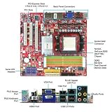 MCP78U AM2+ MAX-8GB DDR2 Matx Pcie GEN2 Gbe HDmi 1394 Hybridsli
