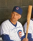 Autographed/Hand Signed Mark Grace Chicago Cubs 8x10 Photo