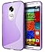 Motorola Moto X (2nd Generation) Case, Cimo [Wave] Premium Slim TPU Flexible Soft Case For Motorola Moto X (2nd Generation, 2014) - Purple