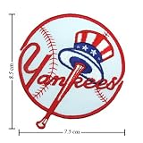 New York Yankees Logo 1 Emrbroidered Iron on Patches From Thailand