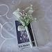 Lily Garden Purple Picasso Calla Lilies Wedding Floral Set Artificial Real Touch Flowers (Double Head Boutonniere)