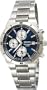 Seiko Men's SNA695 Alarm Chronograph Silver-Tone Watch