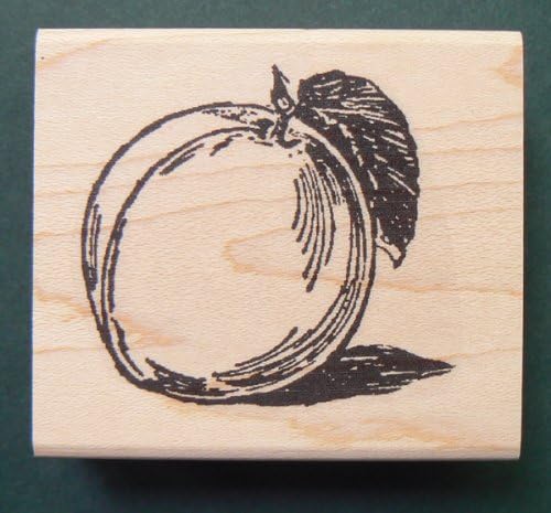P35 Peach Rubber Stamp