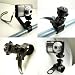 from ChargerCity-Camera-Accessory ChargerCity Strap on 360 Swivel Adjustment Compact Camera Tripod Mount for ATV Motorcycle Bicycle Bike Handle Bar with Tripod 1/4 20 Screw Thread (Compatible with any Shape Bar range from .75 to 1.50 inches)